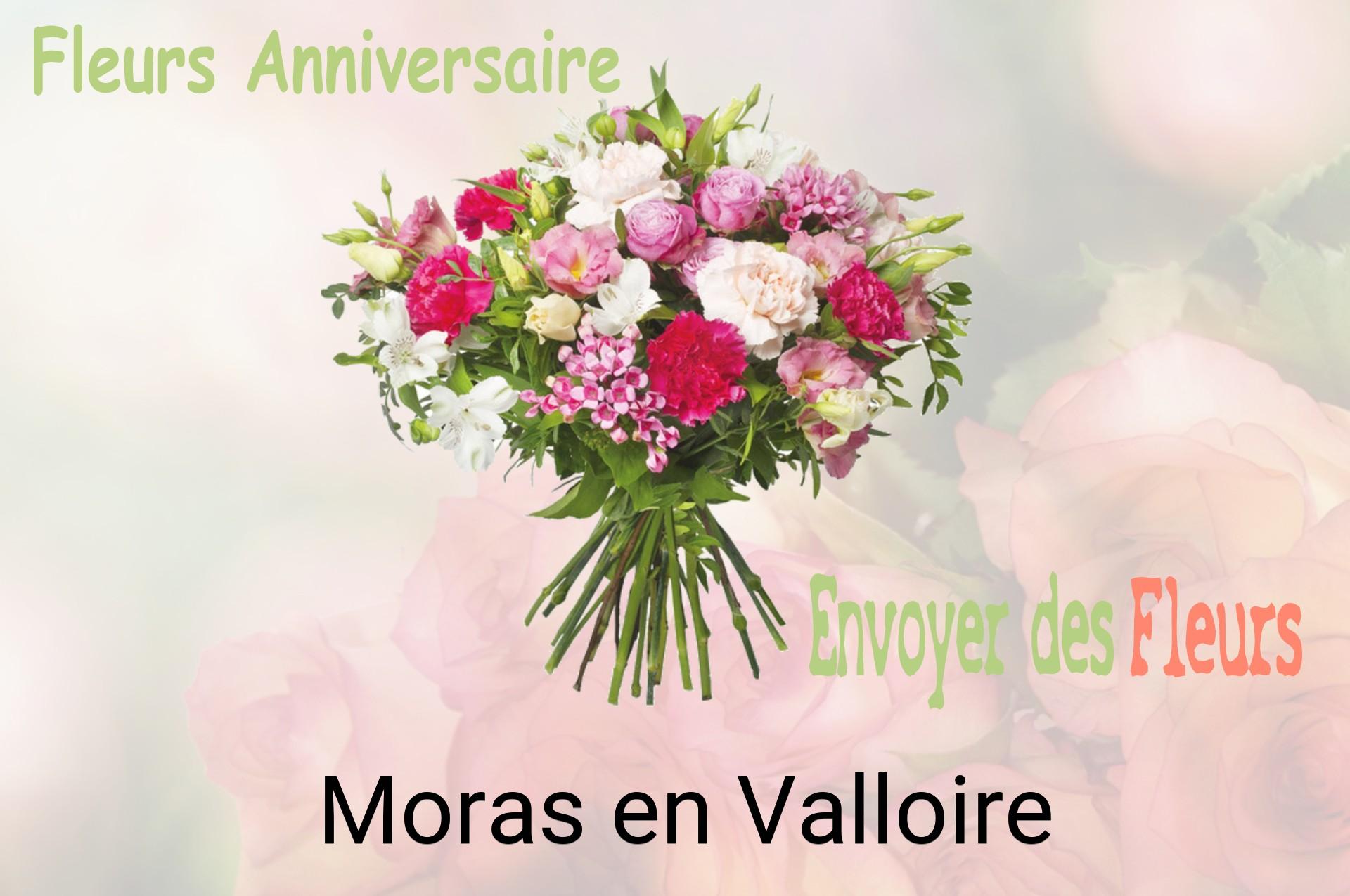 Bouquet de fleurs d’anniversaire livré à Moras-en-Valloire