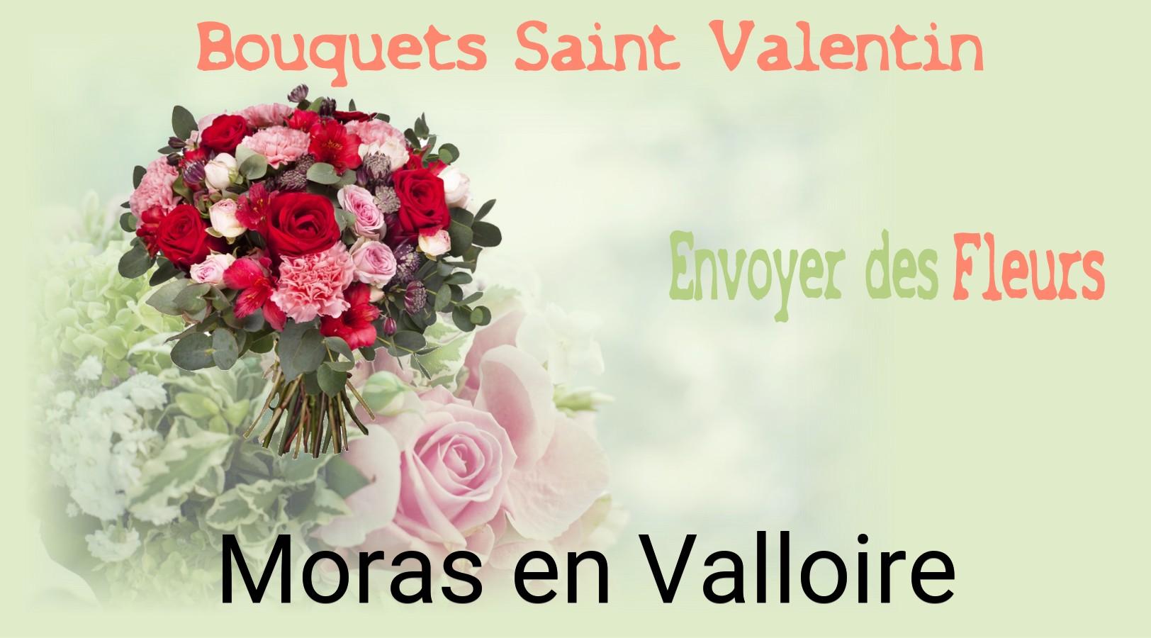 Roses de Saint-Valentin livrées à Moras-en-Valloire